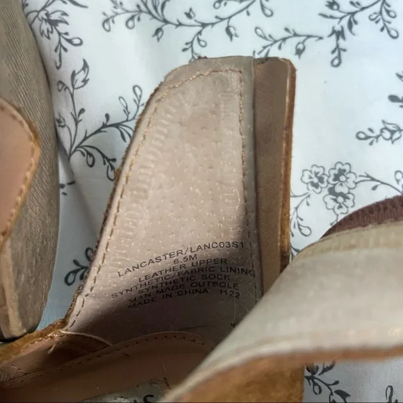 Steve Madden Lancaster Slip on Brown weastern Leather upper heeled ankle boots - Picture 5 of 7